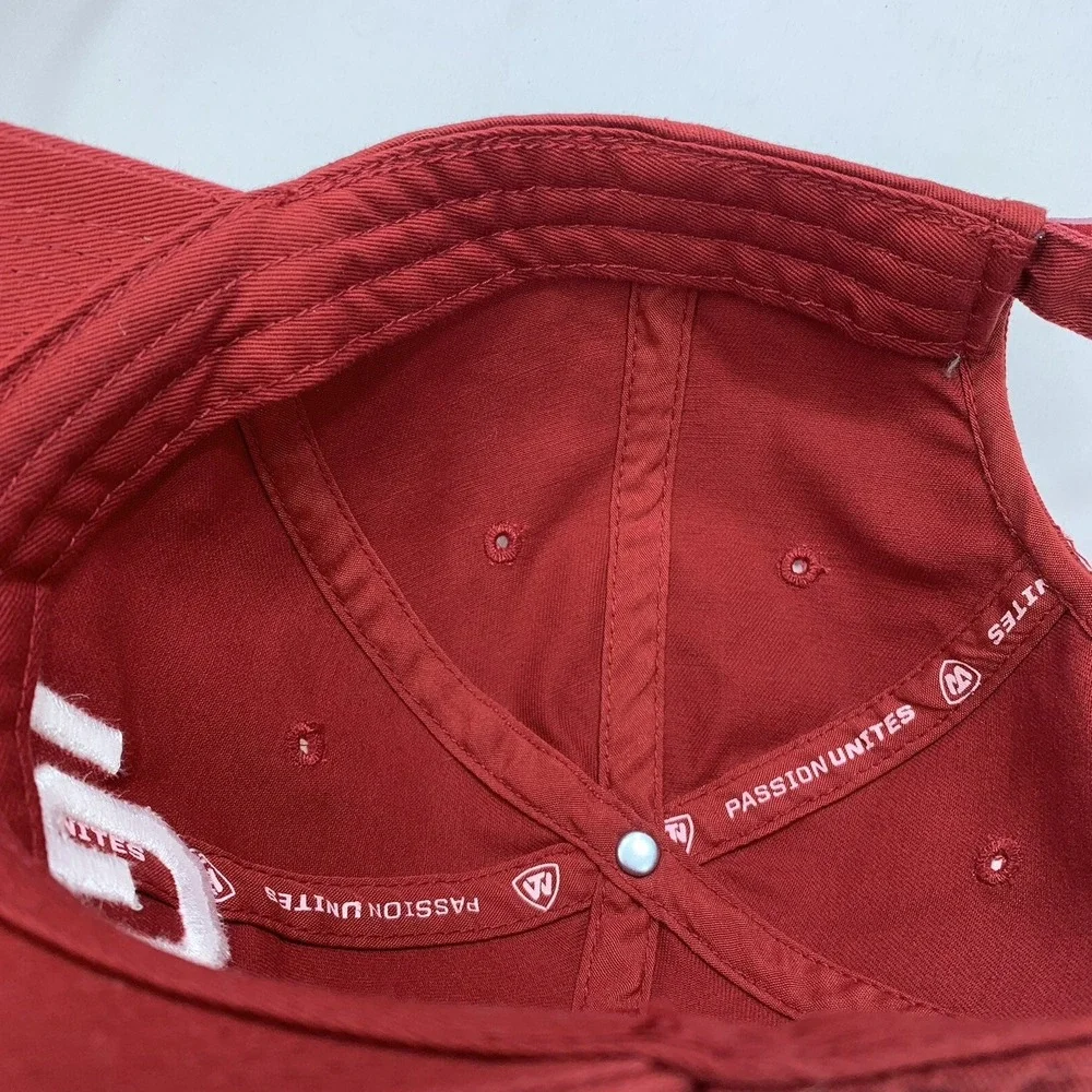 OU Oklahoma Hat Womens Red Adjustable Strapback Baseball Cap Sooners TOW